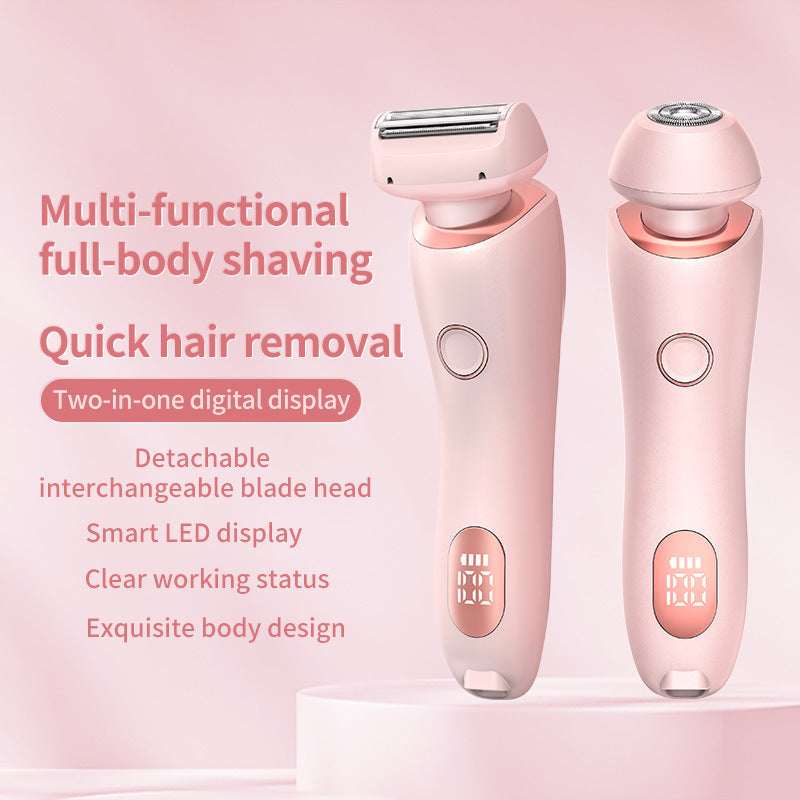 Car Mini Portable Electric Smart 2in 1 Wireless Digital Inflator Hair Removal Epilator USB Rechargeable Trimmer Women Body