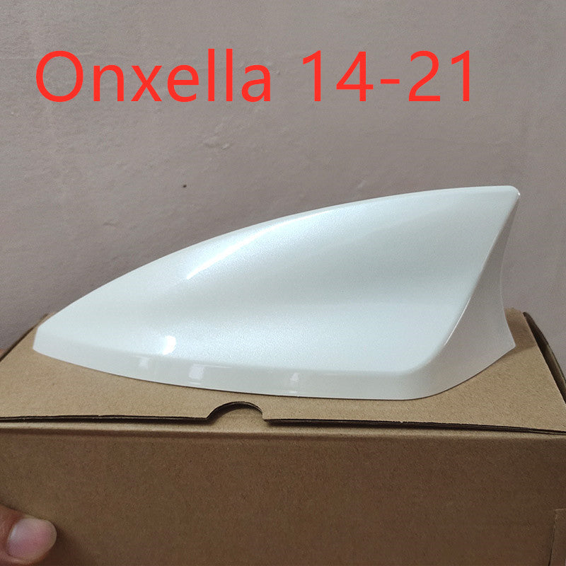 Car Shark Fin Antenna Onxella 14to21 white