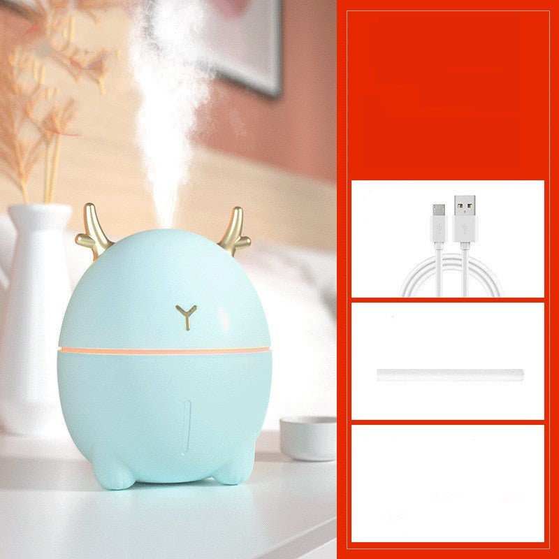 Large mist water drop humidifier Aroma diffuser Blue