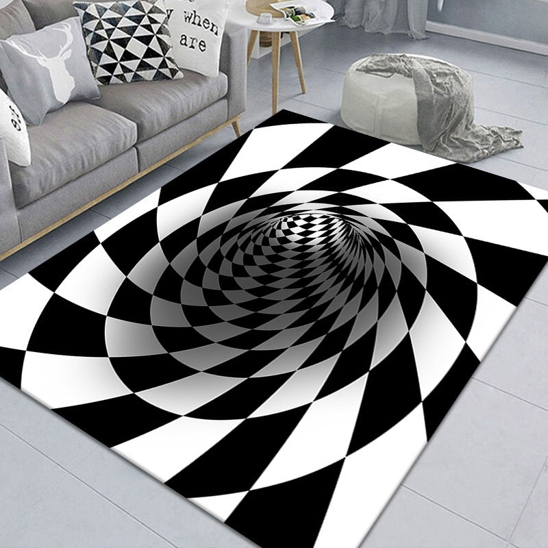 Trap Vision Teppich 3D Geometrische Stereoskopischen Illusion Boden Matte Vision G 60X90cm